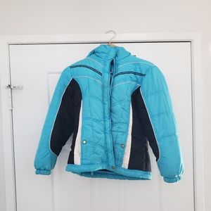 Girls Puffer Jacket with Hood